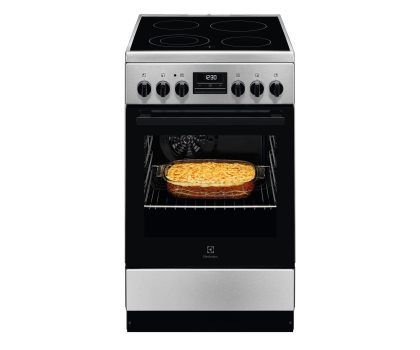 Kuchenka elektryczna ELECTROLUX LKR540266X Termoobieg, Multilevel Cooking - dodatkowy pierścień grzewczy, 50cm